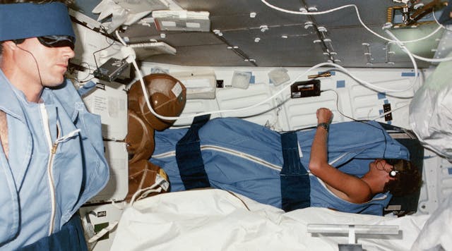 Astronaut Sleeping